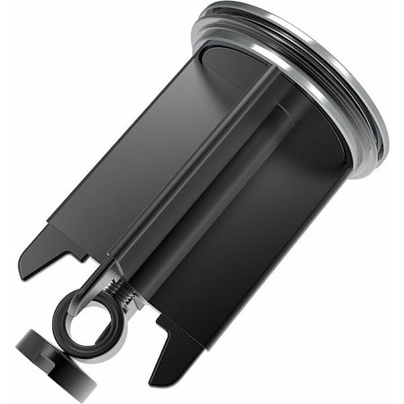 Premium 40mm krom servantvaskavløp - For baderom - Universell servantvaskpropp for