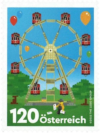 Østrig - Lego - Postfrisk frimærke