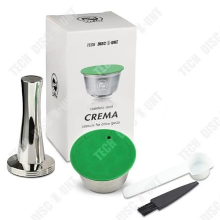 TD Kapsel påfyllningsbar återanvändbar kaffefilter kompatibel nescafe dolce gusto kökstillbehör varm dryck redskap