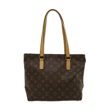 Louis Vuitton Vintage, Pre-owned Cabas Piano Monogram Tote Bag Bruin, Dames, Maat:ONE Size