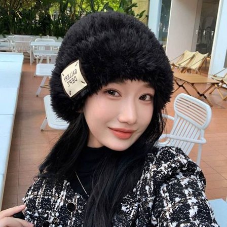 Vinter varme hatter Uformelle stablingshatter SVART