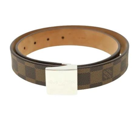 Louis Vuitton Vintage, Pre-owned Canvas belts Bruin, Dames, Maat:ONE Size,leer