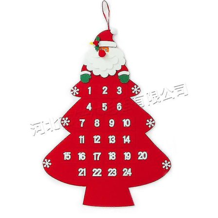 Ny filt julgran Gratis Paste Barn gör-det-själv tredimensionell DXGHC