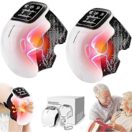 Knead Relief Pro Knæmassager, Kneadrelief Pro Trådløs Knæmassager, Kneemedy Knæmassager med Varme