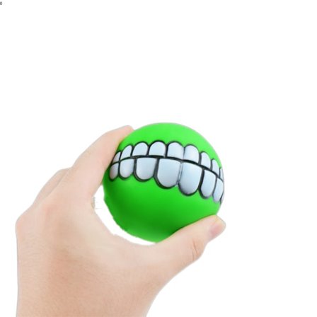 Kreativt tuggmönsterboll multianvändning tuggljud leende boll