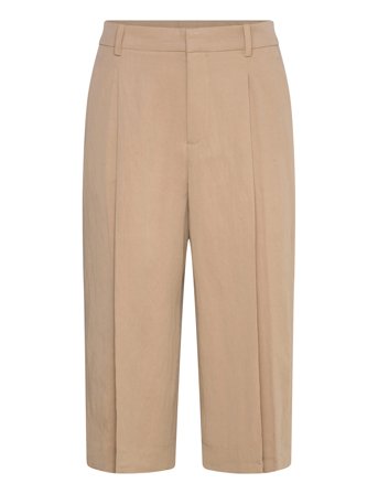 Mango | Lyocell Pleated Bermuda Shorts | 38