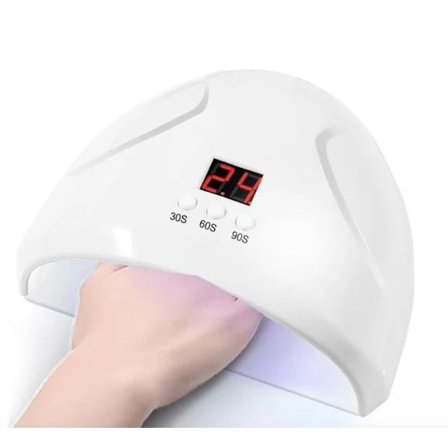 36W LED-lampa med timerfunktion - Bländande Vit