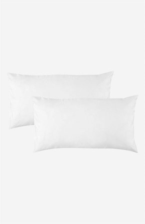 Cellbes of Sweden - Örngott 50x90 cm Ekologisk bomull 2-pack - vit - -