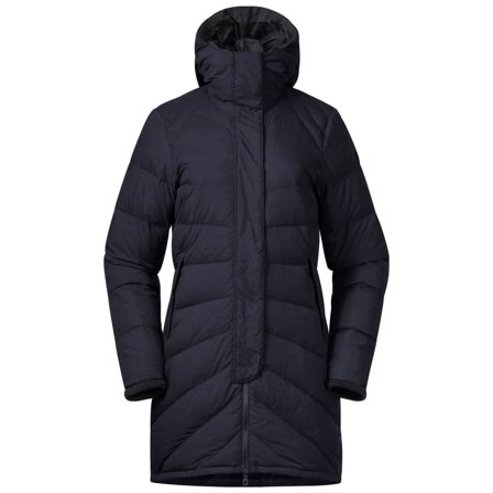 Bergans Oslo Down Light Women's Coat W/Hood Women down-lined parkas Blue XS