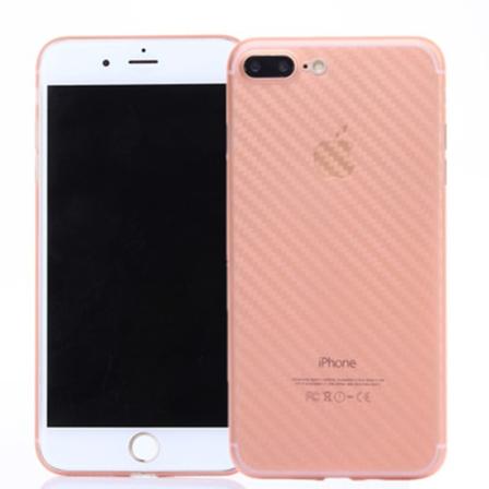 Tunt och stilrent Skal i matt-Carbonfinish f r iPhone SE 2020 Rosa