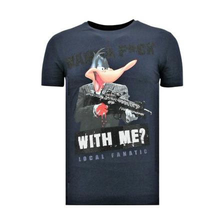 Local Fanatic - T-shirts - Blå - Herr - Storlek: 2xl, Herr, Storlek: 2XL