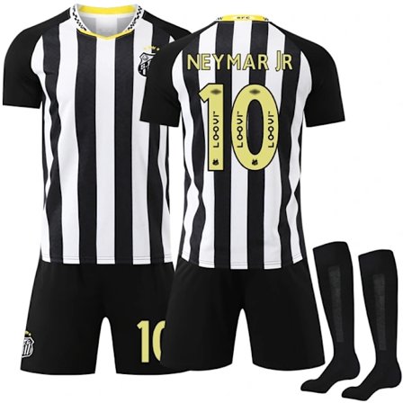 2025-2026 Santos FC Lasten Pelipaita Sukkien Kanssa Nro. 10 Neymar