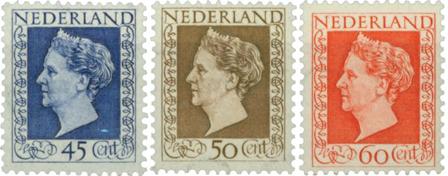 Holland 1947 - NVPH 487-489 - Postfrisk