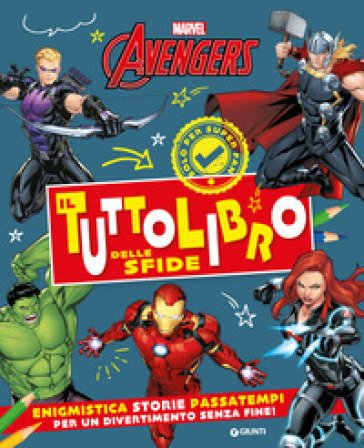 Il tuttolibro delle sfide. Avengers. Enigmistica, storie, passatempi per un divertimento senza fine! Ediz. a colori Walt Disney