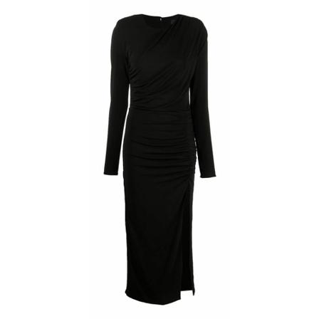 Federica Tosi, Midi Dress Zwart, Dames, Maat:S
