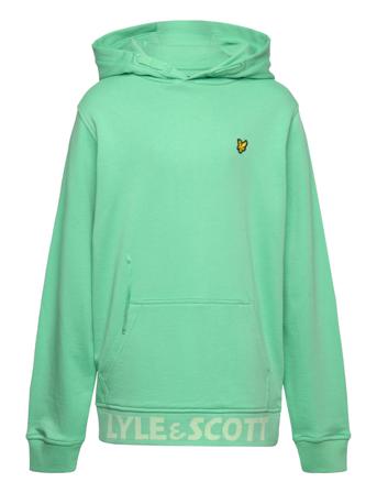 Bottom Branded Lb Oth Hoodie Green Lyle & Scott Junior