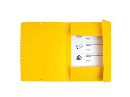 Exacompta Gummibandsmapp 3-klaff A4 sorterade färger - Lyreco - Kontorsmaterial - Mappar och plastfickor - Gummibandsmappar 3-klaff - Kartong