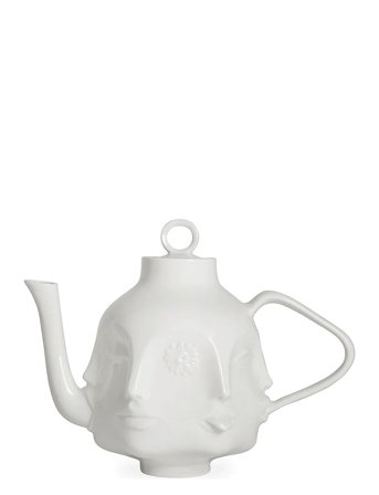 Jonathan Adler Dora Maar Teapot - White - 1.182 L x 26.67