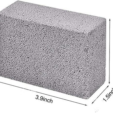 Pakke med 4 grillplate rengjøringsblokker, økologisk grill
