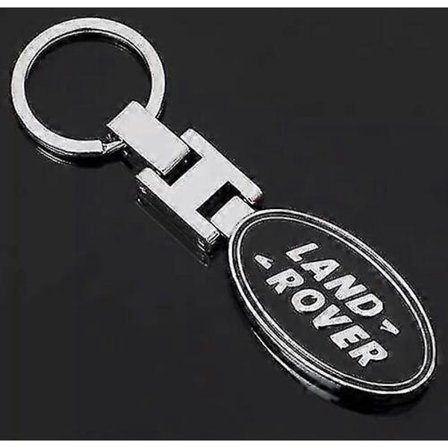 Land Rover Nøkkelring, Discovery, Sport, Freelander, Range Rover. Svart