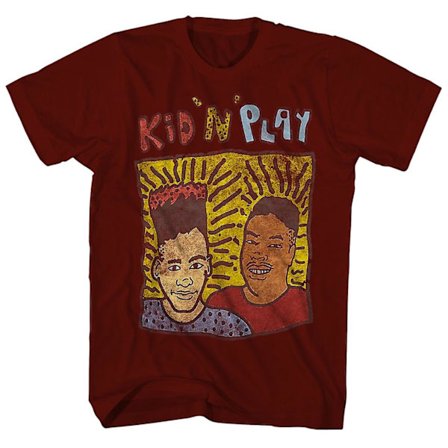 Kid N Play Kid 'n Play T-shirt 0s inspirerad Distressed Kid 'n Play Shirt