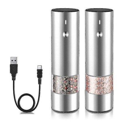 Sähköinen suola- ja pippurimylly, pippurimylly, automaattinen suola- ja pippurimyllysetti säädettävällä