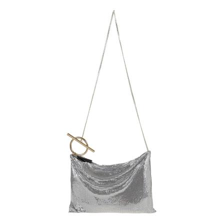 Paco Rabanne Tas , Grijs , Dames , Maat: ONE Size Schoudertassen
