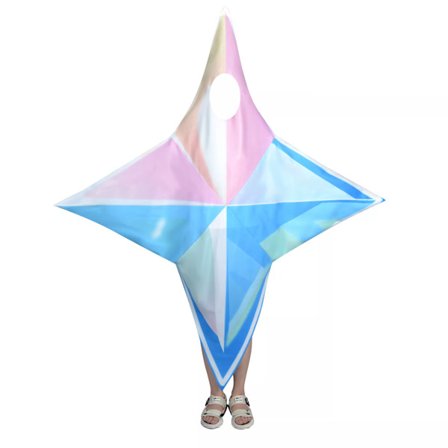 Halloween Impact Primogems Cosplay Kostume Pentagram Giant Outfits Pendant