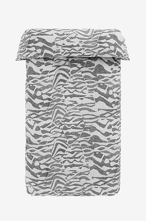 Jotex - Dekbedovertrek - Biologisch/gerecycled Zwart/wit Zwart/wit - ZEBANNA - Koop Dekbedovertrek bij Jotex