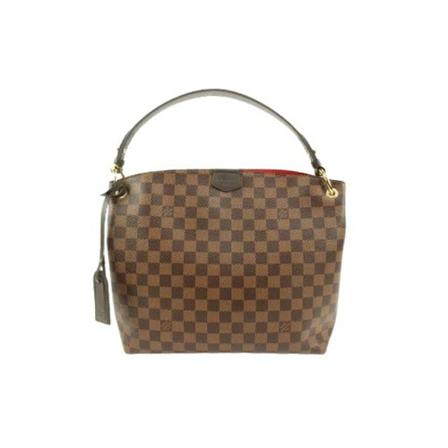 Louis Vuitton Vintage, Pre-owned Canvas louis-vuitton-bags Bruin, Dames, Maat:ONE Size