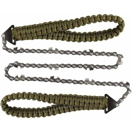 Paketkedjesåg Handfällbar Kedja Paracordhandtag Vikbar Utomhusverktyg Schema 3/8 Tunna Tand 34 Sektion 11 Sågtand, Paracordhandtag