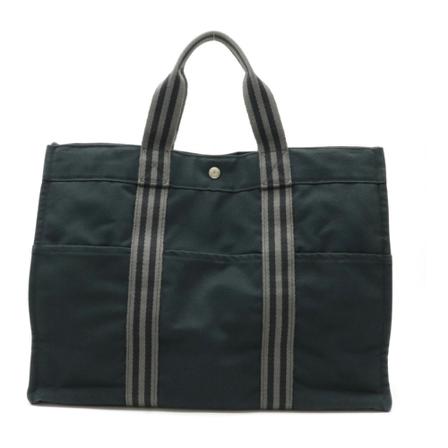 Hermès Vintage, Tote Bags Groen, Dames, Maat:ONE Size