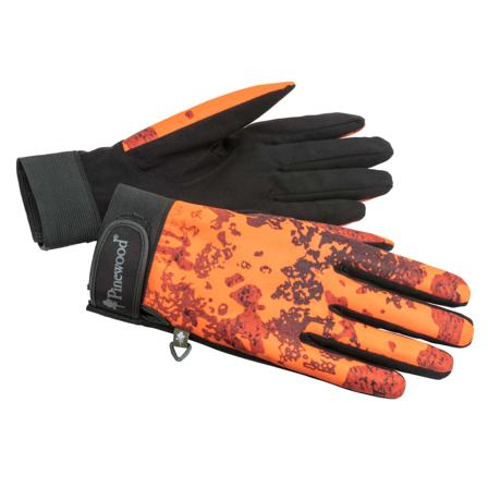 Pinewood Thüringen Camou Gloves Unisex Jakthandskar Orange 11