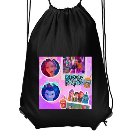 Jumppakassi | Kevyt Treenikassi Aikuisille Kawaii KPop Demon Hunters vinyl collectible