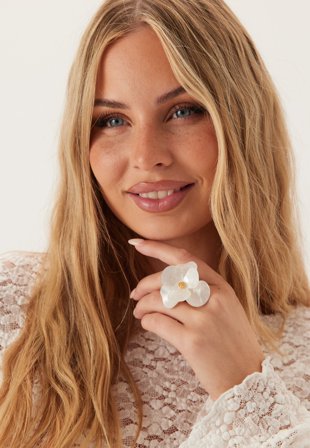 BY JOLIMA - Flower Dream Ring - Onesize
