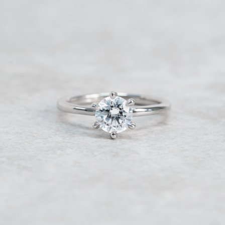 Zinnea, 18K Weißgold : Diamanten - Laborgezüchtet, Karat - 0.50 kt