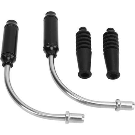 1 set V-broms armbågskabelrör, bromsytekabelrör flexibelt