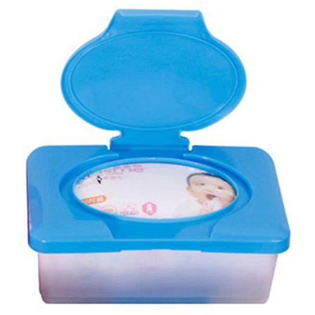 80 Wipe Wet Tissue Box Enkelt att använda Återanvändbart case för förvaring av vävnad