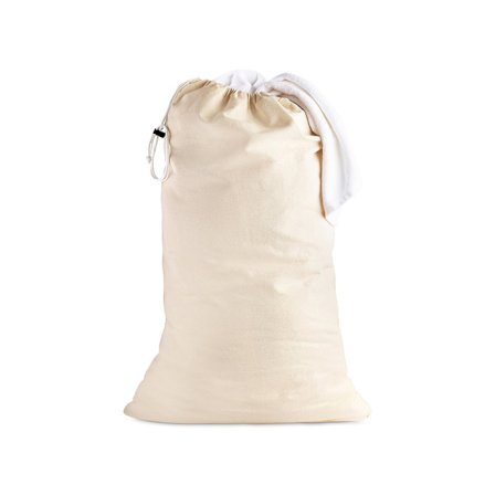 Naturlig färg kanvas tvättpåse stor hushåll tvättpåse smutsig