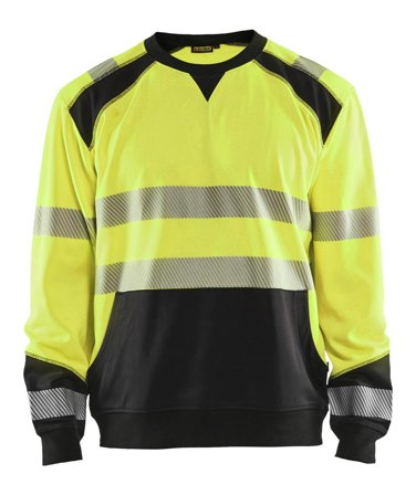 Blåkläder 354125283399XL Huomiotakki huomiokeltainen/musta Huomiokeltainen/Musta, Vaatteet