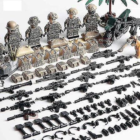 Hær Mini Figurer Sæt, K106 Alpha Special Forces Bygning Bl[GL]