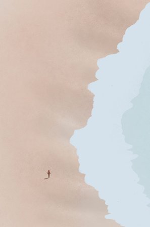 Venture Home - Poster Beach - Beige - Postere - 70X100 - Fra Homeroom