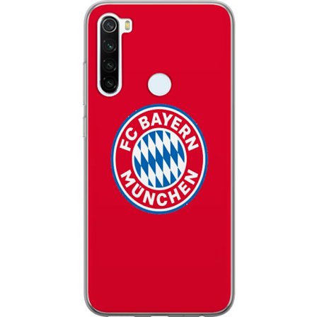 Kompatibel Mobilcover til Xiaomi Redmi Note 8 Bayern röd logo