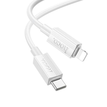 Hoco USB-C Till Lightning 1m Kabel 27W X107 - Vit