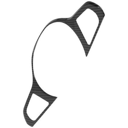 Til BMW - 3-serie G20 G28 2019-2021 Kulfiber Rat Panel Cover Trim Dekoration Klistermærke