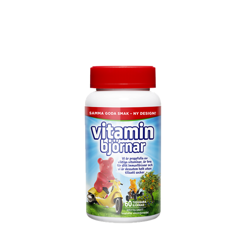 Active Care Vitaminbjörnar 60 tabletter