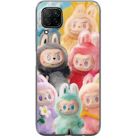 Kompatibelt Mobilskal till Huawei Huawei P40 lite Söt monsterkanin limited edition samlarobjekt