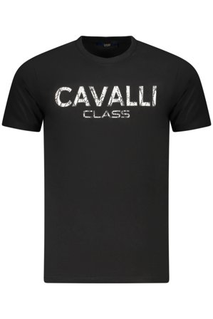 Cavalli Class T-shirt Maniche Corte Uomo Nero