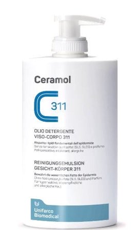 Ceramol 311 Olio Detergente Viso/Corpo 400ml