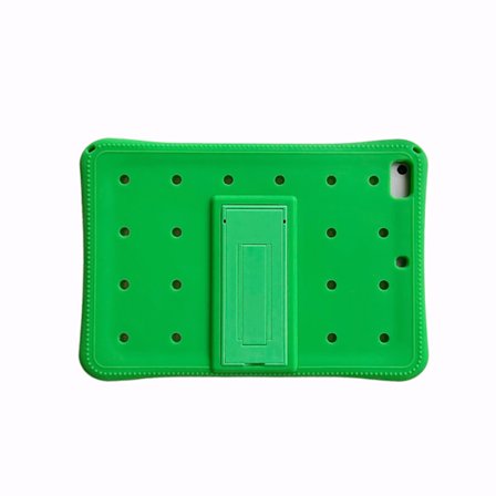 Stilrent skal för iPad 10.9" 2022 10:e generationen Grön Enfärgad Hålknapp